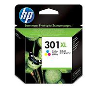 HP CH564EE#301 - Cartouche d'encre NO 301 XL C/M/Y - Blister