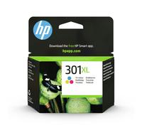 HP CH564EE 301XL High Yield Original Ink Cartridge, Tri-color, Single Pack