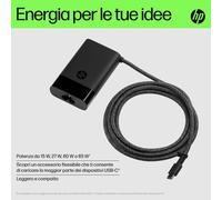 HP Chargeur USB-C 65W pour ordinateur portable