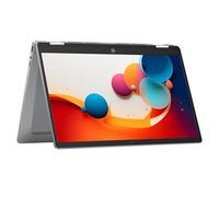 HP Chromebook x360 Ordinateur Portable, Google 14" FHD (Intel N100, RAM 4 Go, eMMC 128 Go, ChromeOS) + Abonnement Google AI Pro avec Gemini Pro et 2 to de Stockage Pendant 3 Mois, QWERTY Espagnol