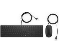 HP Clavier 400 Pavilion +Set souris filaire noir USB