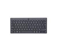 HP Clavier Bluetooth - QWERTY - Multi-périphériques - Noir Blanc - Clavier sans Fil - Compact