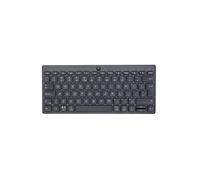 HP Clavier Bluetooth multi-périphériques compact 350, Sans fil, Bluetooth, Clavier mécanique, QWERTY, Noir 692S8AA#ABB