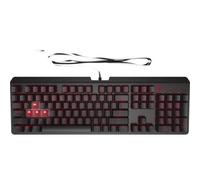 HP Clavier mécanique OMEN Encoder – AZERTY USB – Cherry MX Brown – Rétroéclairage rouge