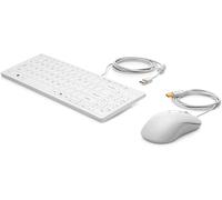 HP Clavier et Souris USB avec Tapis de Souris Healthcare Edition