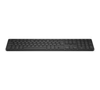 HP Clavier hybride multi-appareil 495K, Taille réelle (100 %), Sans fil, USB + Bluetooth, Noir BD5F5UT#ABF