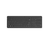 HP Clavier Sans Fil 225 - RF Sans Fil, Taille Réelle (100%), Pavé Numérique, Portée 10m, Autonomie 16 Mois, Noir, 425.9x146.1x26.8mm