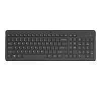 HP Clavier HP 225 sans fil 2,4 GHz – disposition des zones 2,5 – Français – Noir