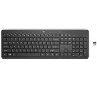 HP - Clavier sans fil 230 - AZERTY - 2,4 GHz - silencieux - batteries longue durée jusqu'à 16 mois d'autonomie 3L1E7AA