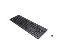 HP Clavier Sans Fil 230 Noir AZERTY - Clavier Gomme Silencieux et Confortable avec Connexion 2,4 GHz et Autonomie Longue Durée