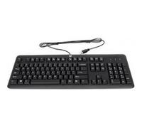 HP Clavier USB QWERTZ Allemand Noir Noir G