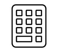 HP - Clavier USB Standard résistant aux liquides avec réglage d'inclinaison - 3 angles