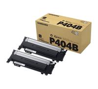 HP CLT-P404B - Pack de 2 - noir - original - cartouche de toner (SU364A) - pour Samsung CLX-3302, 3303, 3304, 3307; Xpress SL-C432, C433, C462, C463, C467, C482, C483