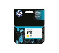 HP CN052AE 951 Cartouche d'encre Originale Jaune pour HP Officejet Pro 276dw, 8600, 8610, 8620, 251dw, 8100, Standard