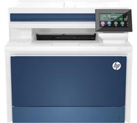 HP Color LaserJet Pro 4302fdn, 4RA84F, Imprimante Multifonction A4, Impression Recto/Verso, 33 ppm N/B et Couleur, USB, Ethernet, Copie, Numérisation, ADF, Fax, Écran Tactile de 4,3", Bleu et Blanc