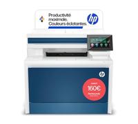 HP Color LaserJet Pro MFP 4302dw, 4RA83F, Imprimante Multifonction A4, Impression Recto Verso Automatique, 33 ppm , USB, Wi-Fi, Ethernet, Copie, Numérisation, ADF, Écran tactile 4,3", Bleu