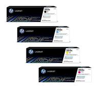 HP Color Laserjet Pro MFP M281fdw Kit de Toner d'origine 203X CF540X CF541X CF542X CF543X