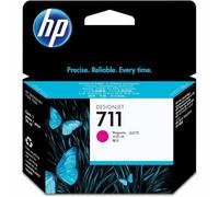 HP CZ131A Cartouche d'Encre Authentique HP 711 Magenta de 29 ml pour Traceurs Grand Format HP DesignJet HP T120, T125, T130, T520, T525, T530 et Tête d'Impression HP 711 DesignJet