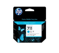 HP Cartouche d'encre 711 DesignJet Cyan 29 ml – Pack de 3