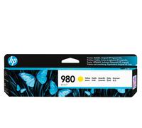 HP D8J09A/980 Cartouche d'encre jaune, 6.600 Pages ISO/IEC 24711 83ml pour HP OfficeJet X 555