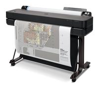 HP DesignJet T630 36, 91cm, Imprimante Grand Format, Traceur, Standard A4-A0, 76 Impressions A1/h, Wi-FI, Ethernet, USB, 2400x1200dpi, Métal recyclé, Version 2025, Garantie 1 an, Click, Noir