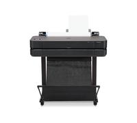 HP DesignJet T630 24, 61cm, Imprimante Grand Format, Traceur, Standard A4-A1, 76 Impressions A1/h, Wi-FI, Ethernet, USB, 2400x1200dpi, Métal recyclé, Version 2025, Garantie 1 an, Click, Noir