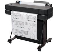 HP DesignJet T630 - 24" imprimante grand format - couleur - jet d'encre - A1, ANSI D, Rouleau (61 cm) - 2 400 x 1 200 ppp - jusqu'à 0.5 min/page (mono) / jusqu'à 0.5 min/page (couleur) - USB 2.0...