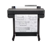 HP DesignJet T630 24, 61cm, Imprimante Grand Format, Traceur, Standard A4-A1, 76 Impressions A1/h, Wi-FI, Ethernet, USB, 2400x1200dpi, Métal recyclé, Version 2025, Garantie 1 an, Click, Noir