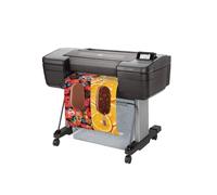 HP DesignJet Z6 PostScript - 24" imprimante grand format - couleur - jet d'encre - Rouleau (61 cm) - 2 400 x 1 200 ppp - jusqu'à 1.4 min/page (mono) / jusqu'à 1.4 min/page (couleur) - capacité : 1 inclinaison - Gigabit LAN, hôte USB - outil de coupe