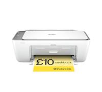 HP DeskJet 2820e Imprimante Tout-en-Un | Parfaite pour la Maison | Couleur | sans Fil | Impression, numérisation et Copie | 3 Mois d'encre instantanée Incluse Installation Facile et Wi-FI fiable |