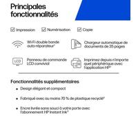 HP Imprimante tout-en-un DeskJet 4310 – Jet d'encre couleur, Sans fil, 3 mois d'Instant Ink inclus