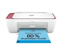 Imprimante multifonction HP DeskJet 2823e Blanc et rose Eligible à Instant Ink