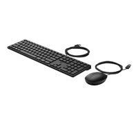 Desktop 320MK - Ensemble clavier et souris - full size - USB - Français - noir
