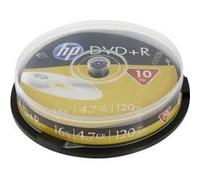HP DVD+R 4.7GB/120Min/16x Cakebox (10 Disc) Accessoires informatiques Original DRE00027