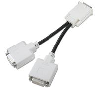 HP DMS59 DVI Dual-head DMS 2 x DVI Blanc, Noir