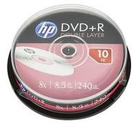 HP DRE00060 DVD vierge 8,5 Go DVD+R 10 pièce(s)