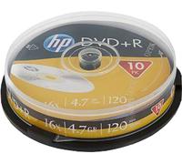 HP DVD+R 4.7GB/120Min/16x Cakebox (10 Disc) Accessoires informatiques Original DRE00027