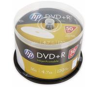 HP DVD+R Inkjet Printable DRE00026WIP-3 4.7GB 16x spindle 50-pack