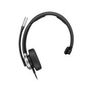 Poly micro-casque Mission 615 USB-C mono sur-oreille filaire noir certifié Zoom