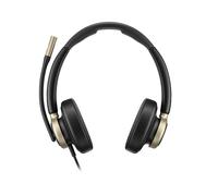 HP Micro-casque Poly Mission 825 – Sur-oreille, filaire, ANC, USB-A/USB-C, Certifié Teams