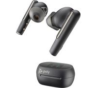 HP Ecouteurs intra-auriculaires Poly Voyager Free 60+ UC couleur noir carbone + Adaptateur USB_C BT700 +Case dechargement avec écran tactile
