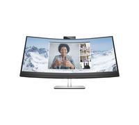HP Écran 34" Incurvé WQHD 3440x1440 VA, 5ms GTG, 75Hz, 400cd/m², USB-C 65W, Hub USB 3.2, Webcam 5MP, Haut-parleurs 10W, sRGB 99%