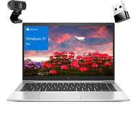 HP EliteBook 845 G7 14" FHD Business Laptop, Hexa-Core AMD Ryzen 5 Pro 4650U (Beat i5-1145G7), 16GB DDR4 RAM, 512GB PCIe SSD, USB WiFi Adapter, Fingerprint Reader, Windows 10 Pro, External Webcam