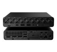HP EliteDesk 8 G1a - Mini Ryzen 5 Pro 220 / jusqu'à 4.9 GHz - RAM 8 Go - SSD 256 Go - NVMe - Radeon 740M - Gigabit Ethernet, IEEE 802.11ax (Wi-Fi 6), Bluetooth 5.4 - Win 11 Pro - moniteur : aucun - cl