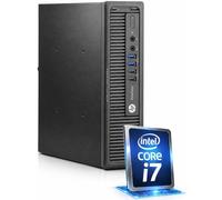 HP EliteDesk 800 G1 Intel i7 4770S 8 Threads 3,9 GHz, Ordinateur Business Office Multimédia avec 3 Ans de Garantie ! - 16 Go - SSD 256 Go - USB 3.0 - WLAN - Windows 11 Pro 64 Bits - #8634
