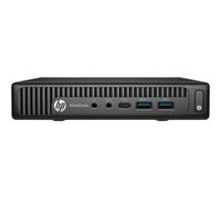 HP EliteDesk 800 G2 - Mini bureau Core i5 6500 / jusqu'à 3.6 GHz - vPro - RAM 8 Go - lecteur hybride 1 To (8 Go) - HD Graphics 530 - Gigabit Ethernet - Win 7 Pro 64 bits (comprend Licence Windows 10 P