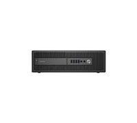 HP EliteDesk 800 G2 - SFF - Core i5 6500 / 3.2 GHz - RAM 8 Go - SSD 240 Go, HDD 500 Go - DVD - HD Graphics 530 - Win 10 Pro - moniteur : aucun - noir