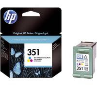 HP Encre 351 dorigine cyan, magenta, jaune CB337EE Encre