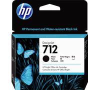HP Cartouche d'encre 712 (3ED71A) Noir