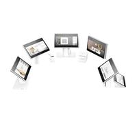 HP Engage One 10t - Affichage client - 10.1" - écran tactile - 1280 x 800 @ 60 Hz - IPS - 500 cd/m² - 800:1 - 25 ms - USB-C - blanc céramique - pour HP t640; EliteBook 745 G5, 830 G5, 830 G6, 840...